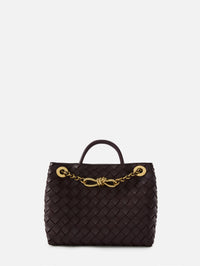 Small Andiamo Bag,BOTTEGA VENETA,DARK BAROLO,Image 1