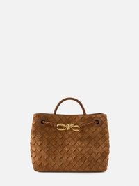 Small Andiamo Bag,BOTTEGA VENETA,AMBER,Image 1