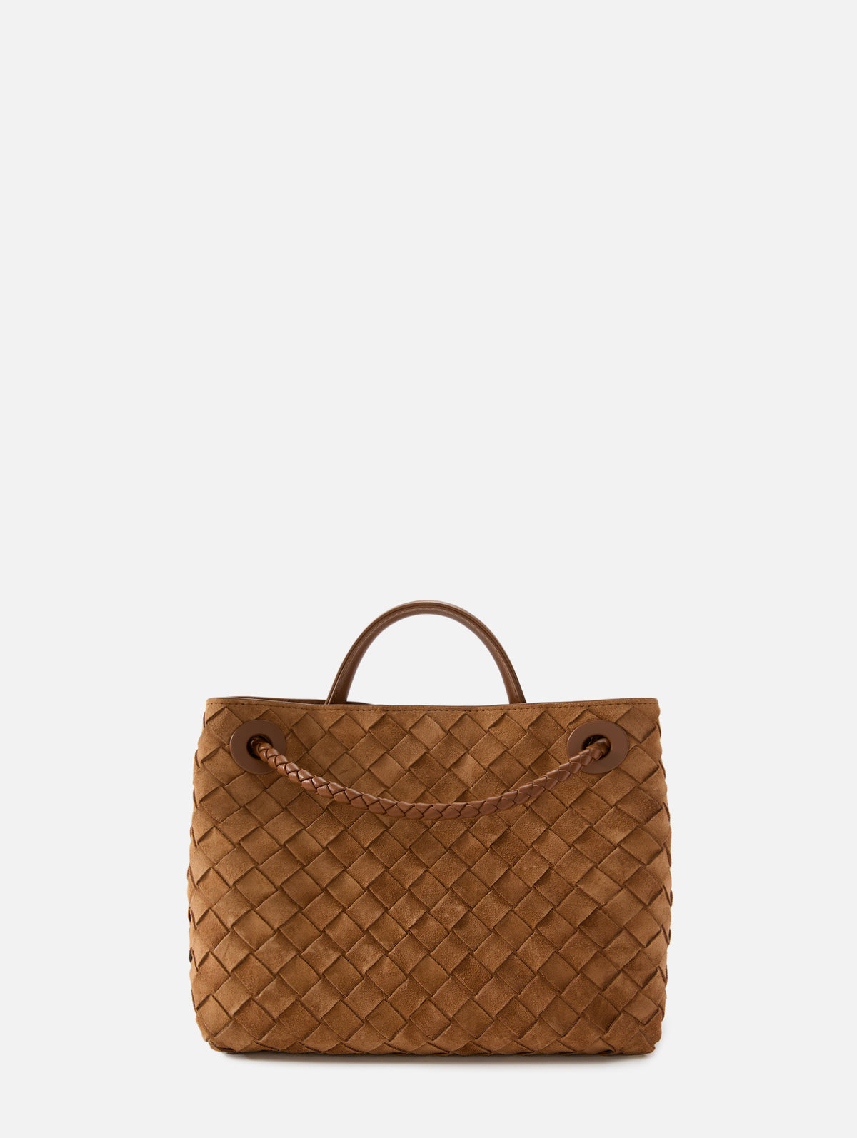 Small Andiamo Bag,BOTTEGA VENETA,AMBER,Image 2