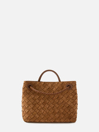 Small Andiamo Bag,BOTTEGA VENETA,AMBER,Image 2