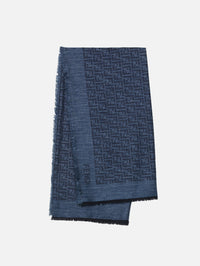 FF Scarf,FENDI,DENIM,Image 1