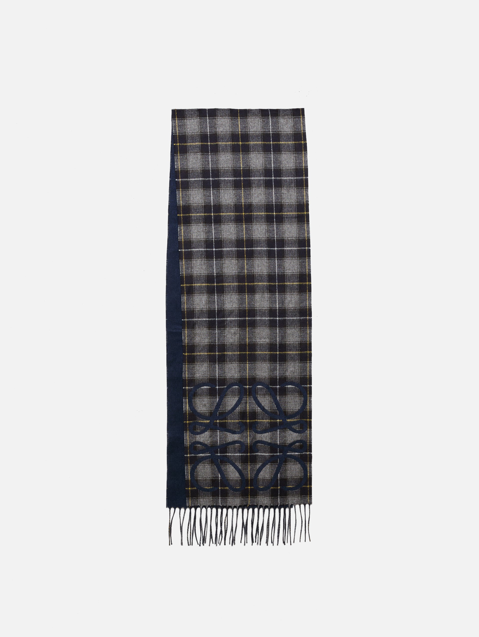 Logo Check Scarf | LOEWE | elysewalker