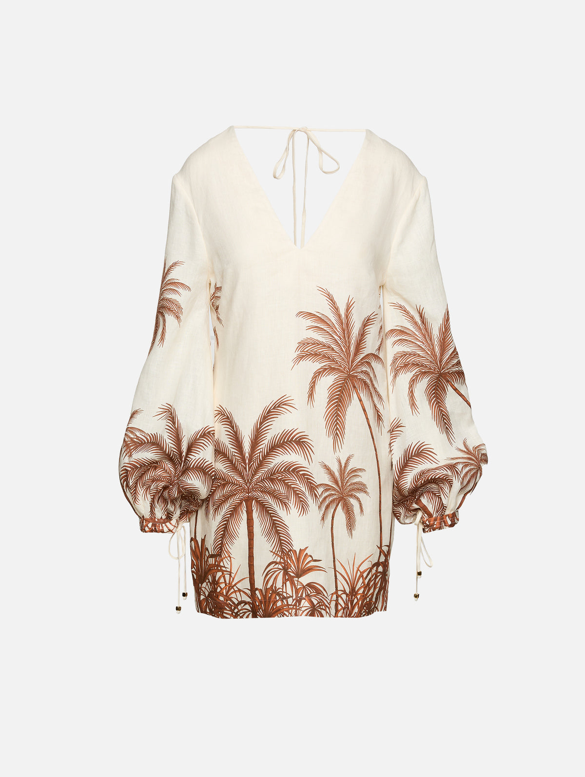 Y El Mar Mini Dress,ANDRES OTALORA,MOCHA PARADISO,Image 1