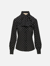 Button Up Blouse,VALENTINO GARAVANI,NERO,Image 1