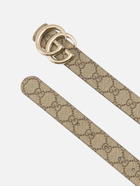 GG Marmont Reversible Belt,GUCCI,BEIGE/EBONY/IVORY,Image 2