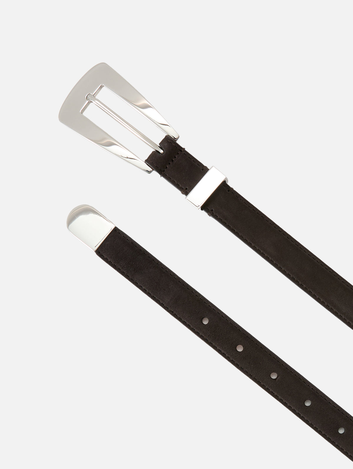 Luca Belt,KHAITE,DARK BROWN,Image 2