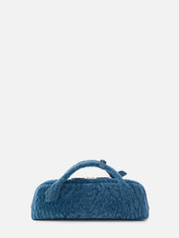 Le Teckel Clutch,ALAIA,VINTAGE BLUE,Image 2