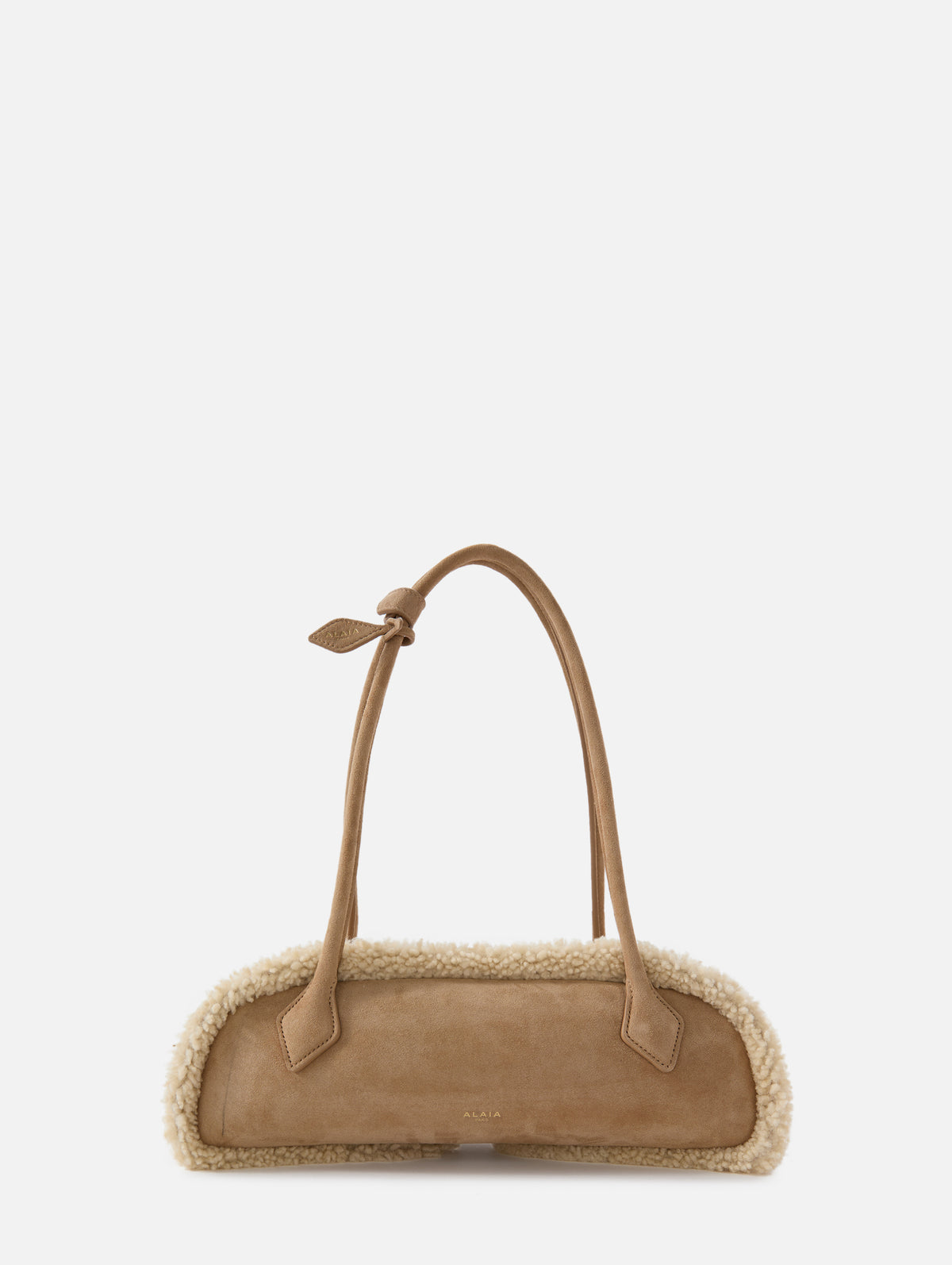 Medium Le Teckel Bag,ALAIA,CAMEL,Image 1