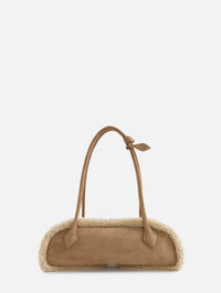 Medium Le Teckel Bag,ALAIA,CAMEL,Image 2