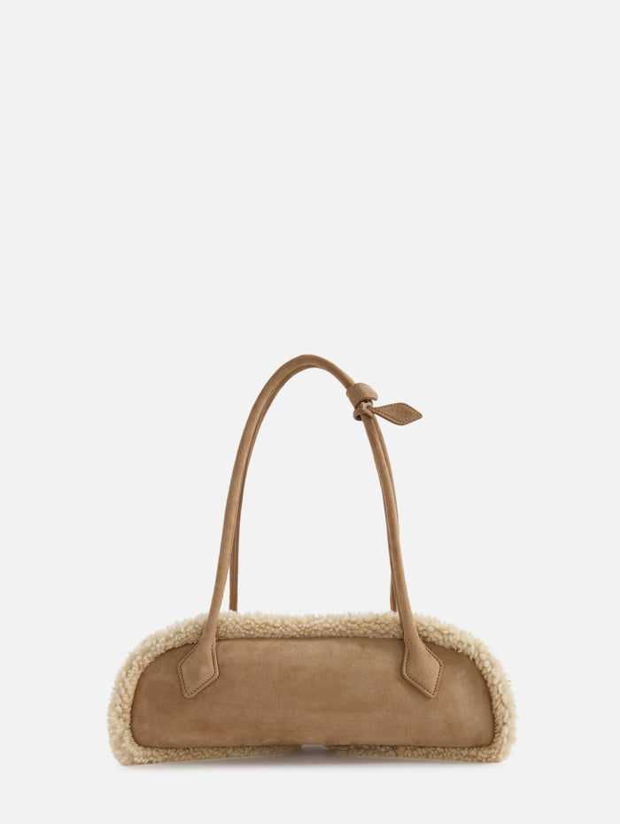 Medium Le Teckel Bag,ALAIA,CAMEL,Image 1