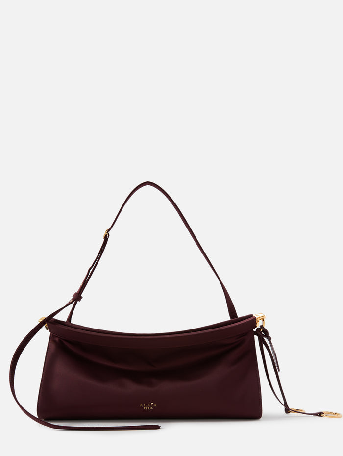 Le Click East West Medium Bag,ALAIA,ROUGE GRENAT,Image 1