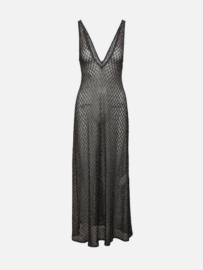 Long Cover Up,MISSONI MARE,DARK BROWN,Image 1