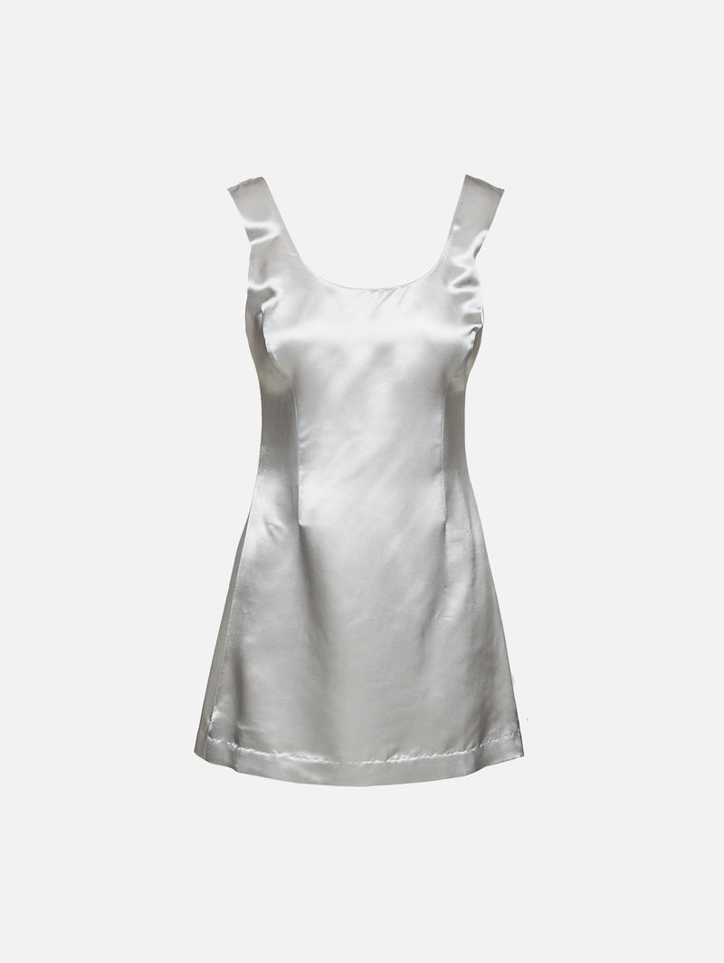 open lace back dress Princess Polly Women's Selsey Lace-Up Minidress - White main image 1