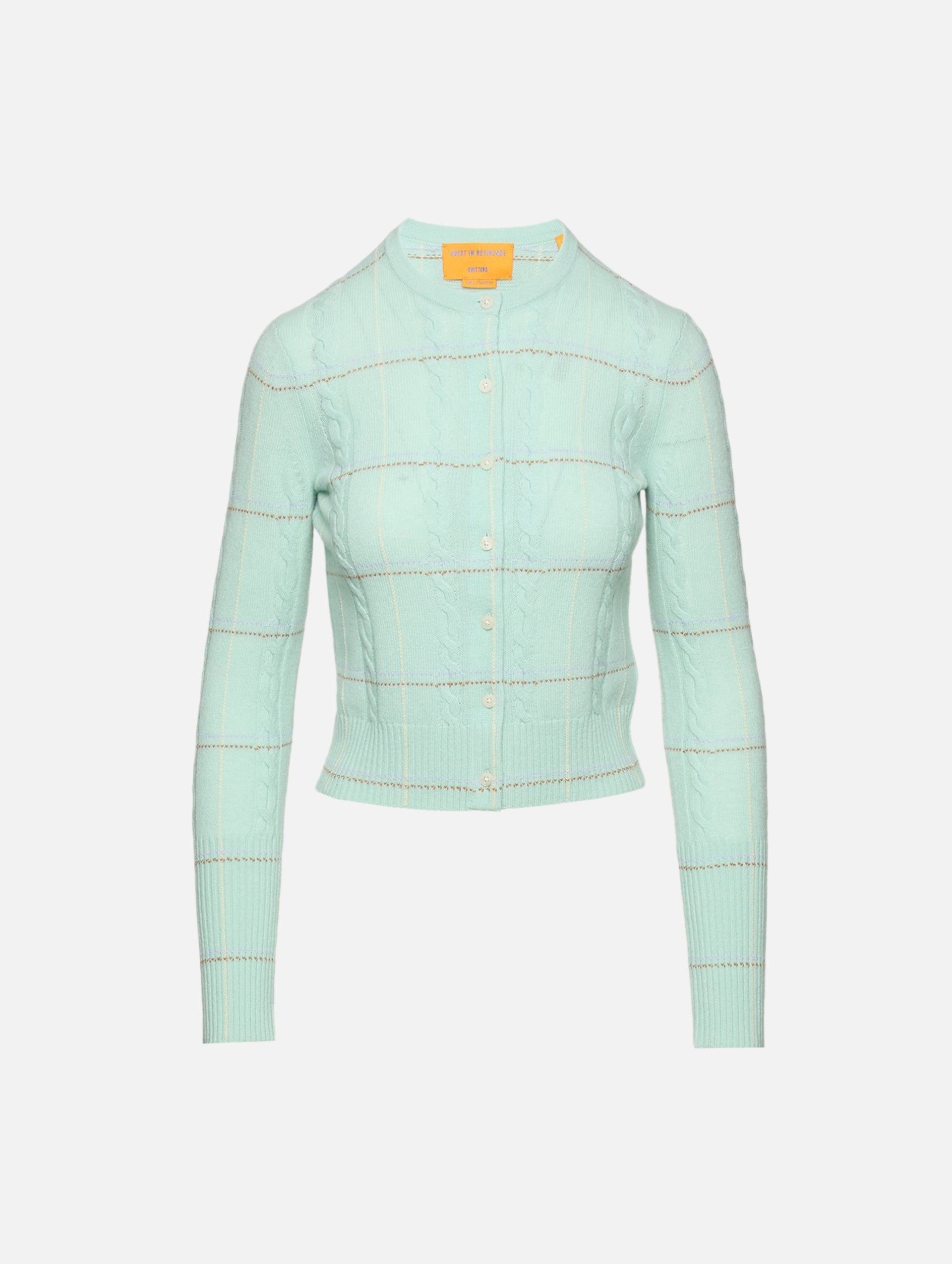 Jane Check Cardigan | GUEST IN RESIDENCE | elysewalker