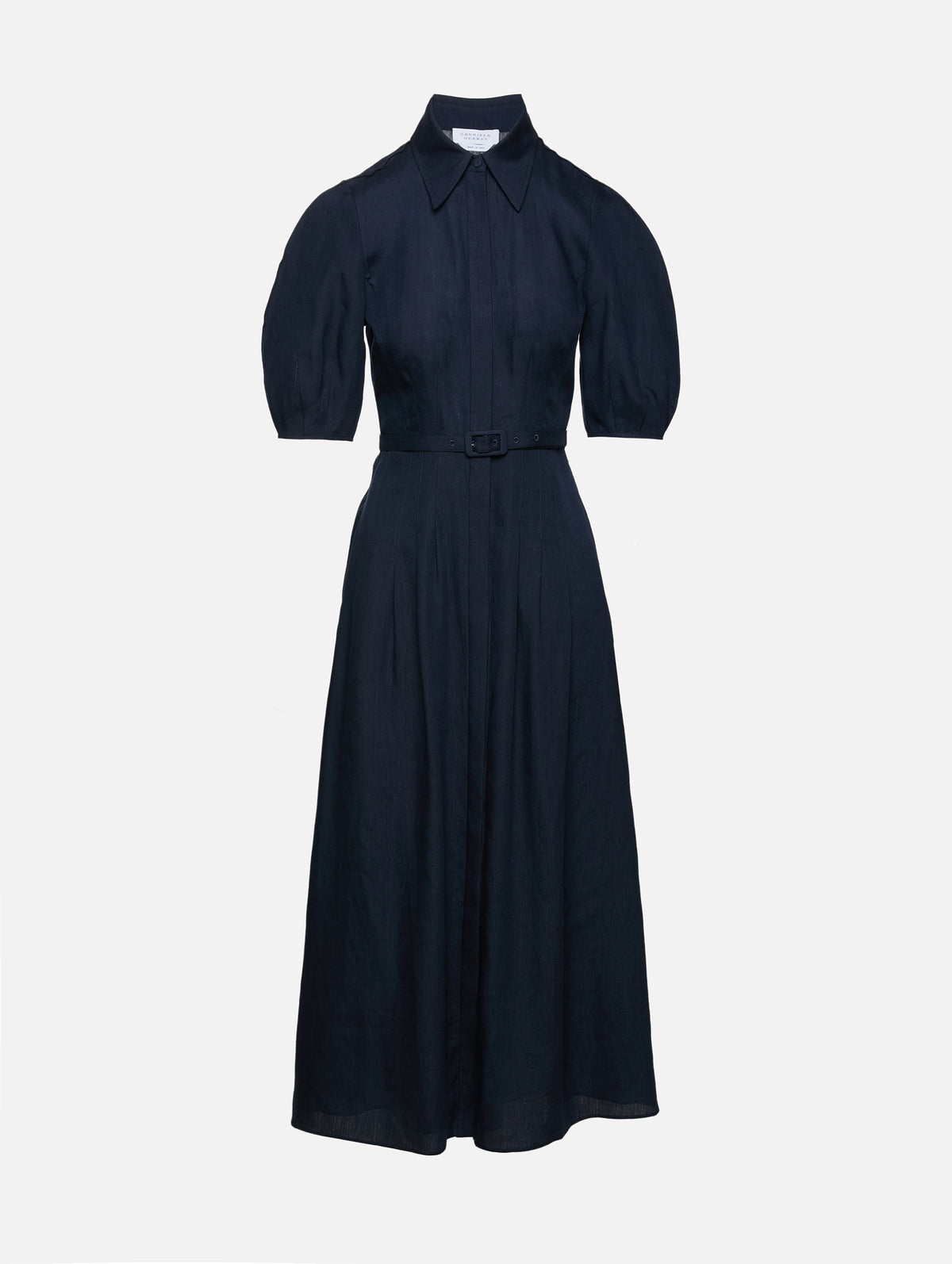 Maude Dress,GABRIELA HEARST,DARK NAVY,Image 1