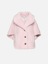 Cape Wrap Poncho,MAX MARA,PINK,Image 1