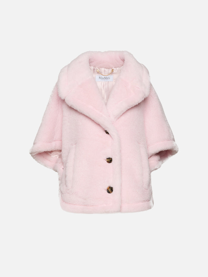 Cape Wrap Poncho,MAX MARA,PINK,Image 1