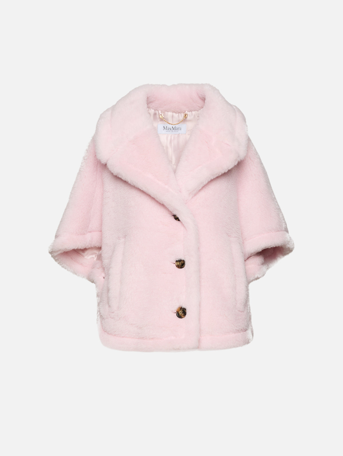 Cape Wrap Poncho,MAX MARA,PINK,Image 2