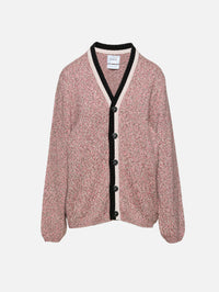 Menswear Arran Cardigan,BARRIE KNITWEAR,BARRIE ARRAN SUNSET,Image 1