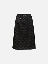 Sparkling Statement Skirt,DOROTHEE SCHUMACHER,BLACK,Image 2
