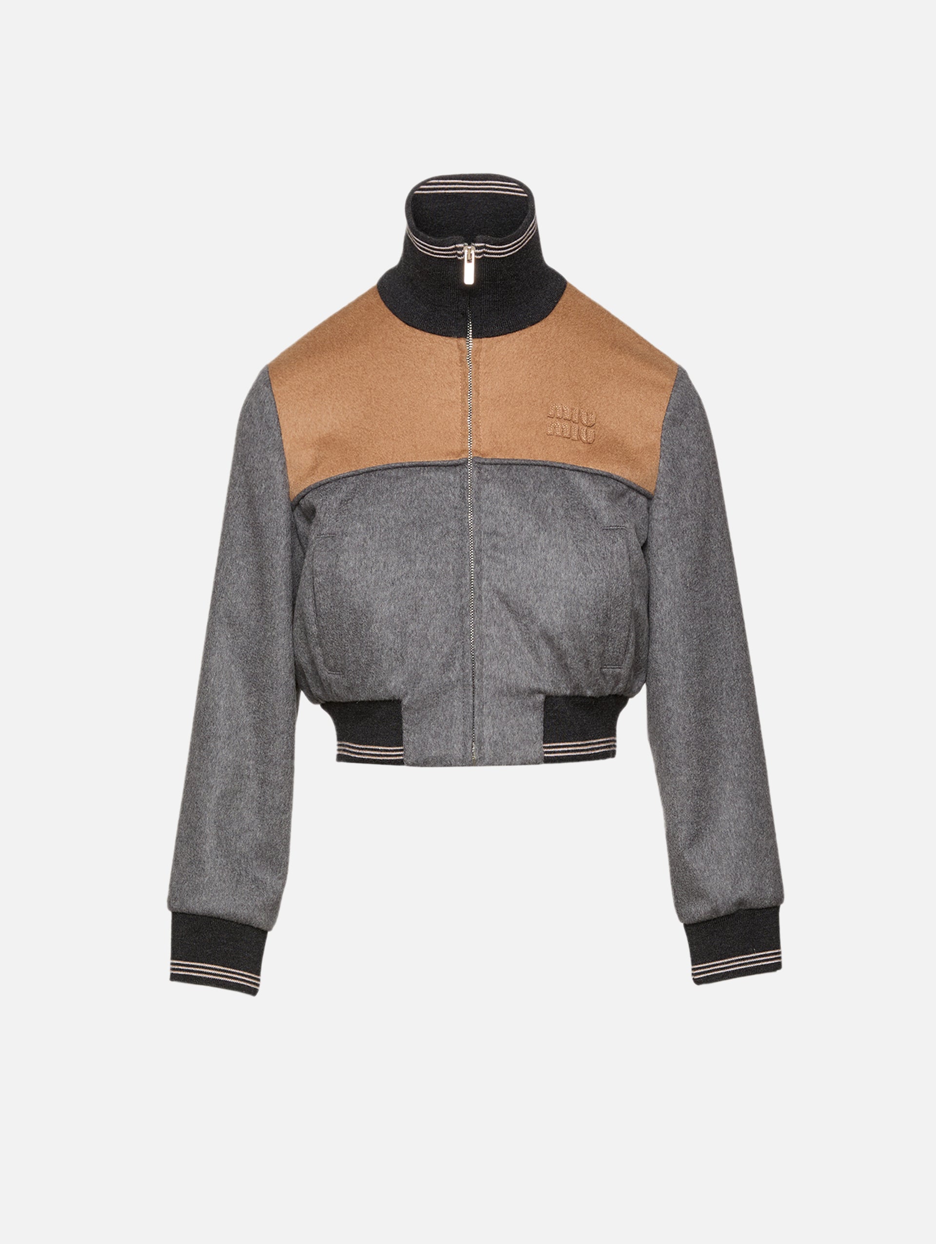 Two Tone Jacket | MIU MIU | elysewalker