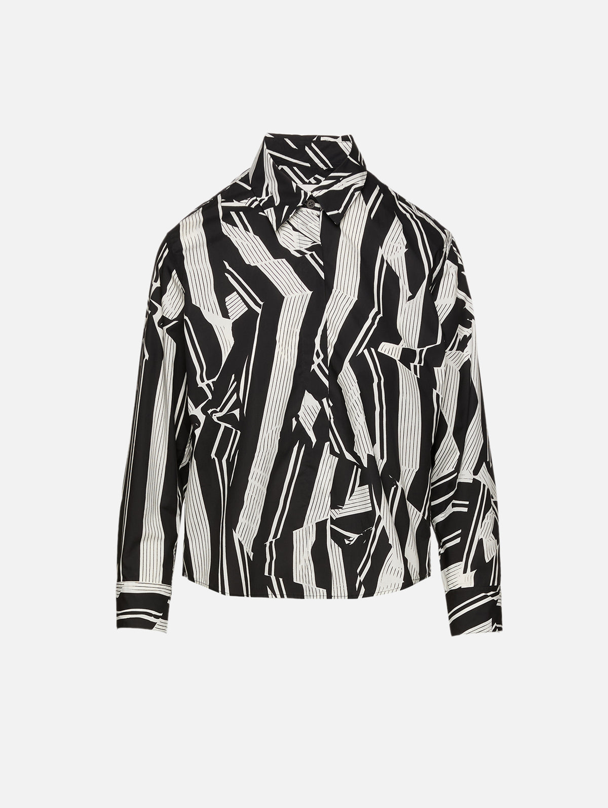 Clavini Shirt,DRIES VAN NOTEN,BLACK,Image 1
