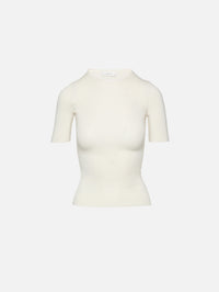 Cara Short Sleeve Shirt,AMIYA,OFF WHITE,Image 1