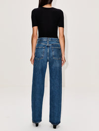 Cara Short Sleeve Shirt,AMIYA,BLACK,Image 3