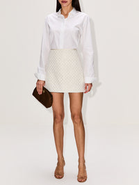 Sparkling Statement Skirt,DOROTHEE SCHUMACHER,PEARL,Image 2