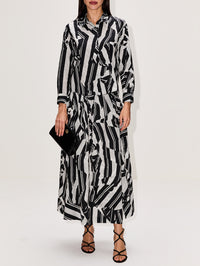 Soni Skirt,DRIES VAN NOTEN,BLACK,Image 2