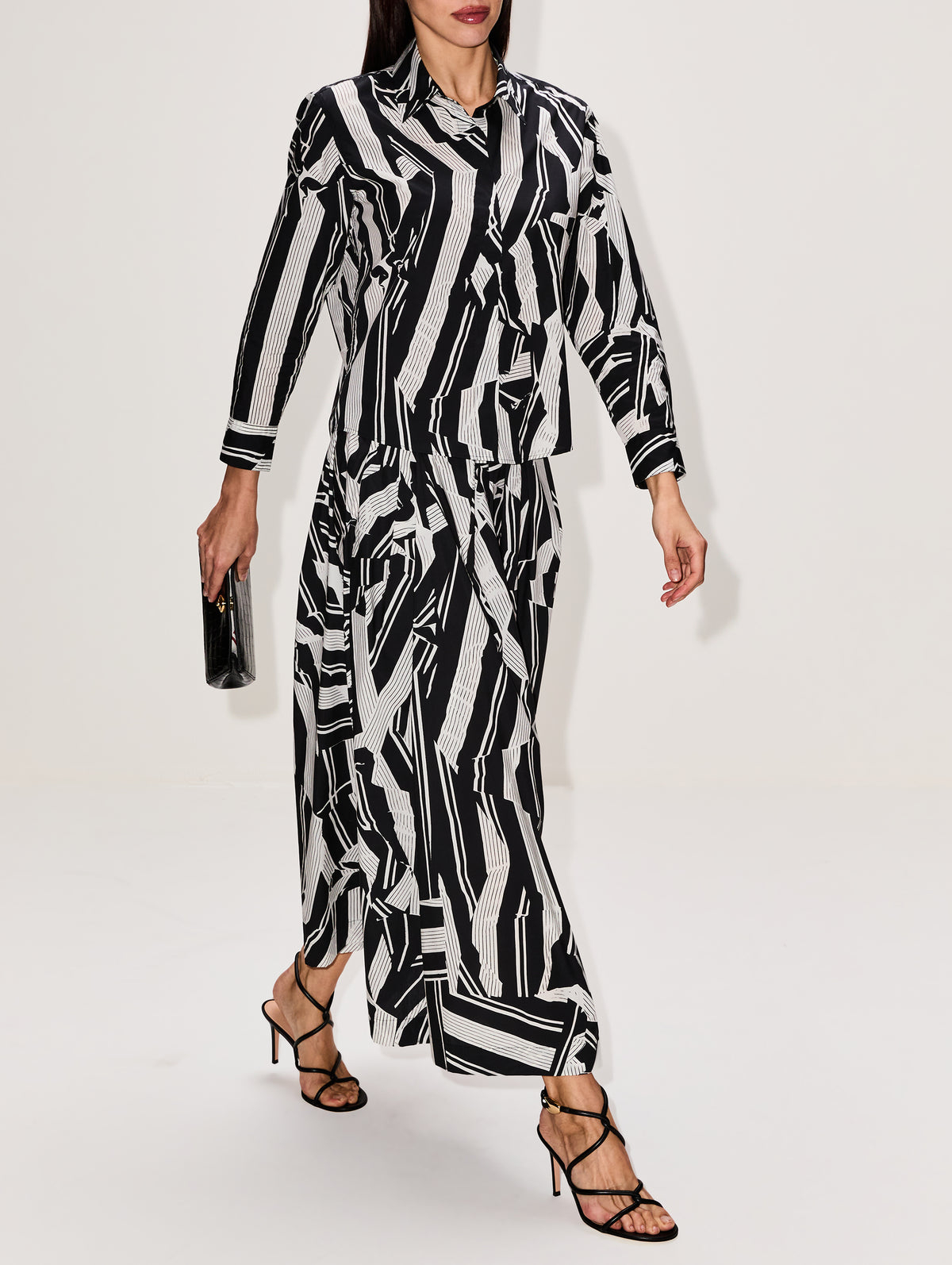 Soni Skirt,DRIES VAN NOTEN,BLACK,Image 3