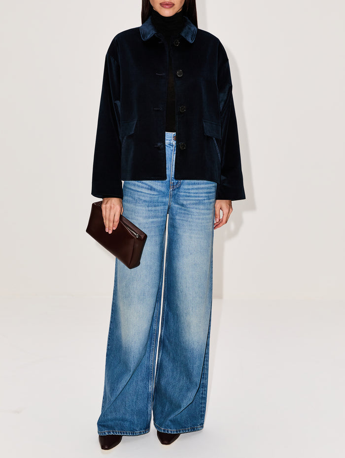 Blu Jacket,AYA MUSE,ROYAL BLUE,Image 1