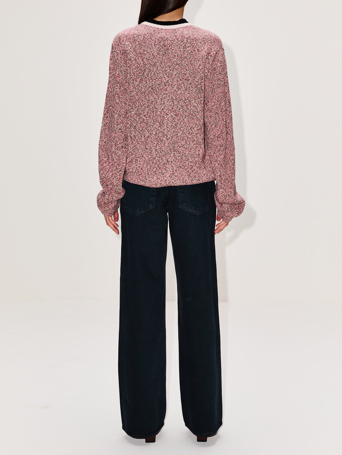 Menswear Arran Cardigan,BARRIE KNITWEAR,BARRIE ARRAN SUNSET,Image 3