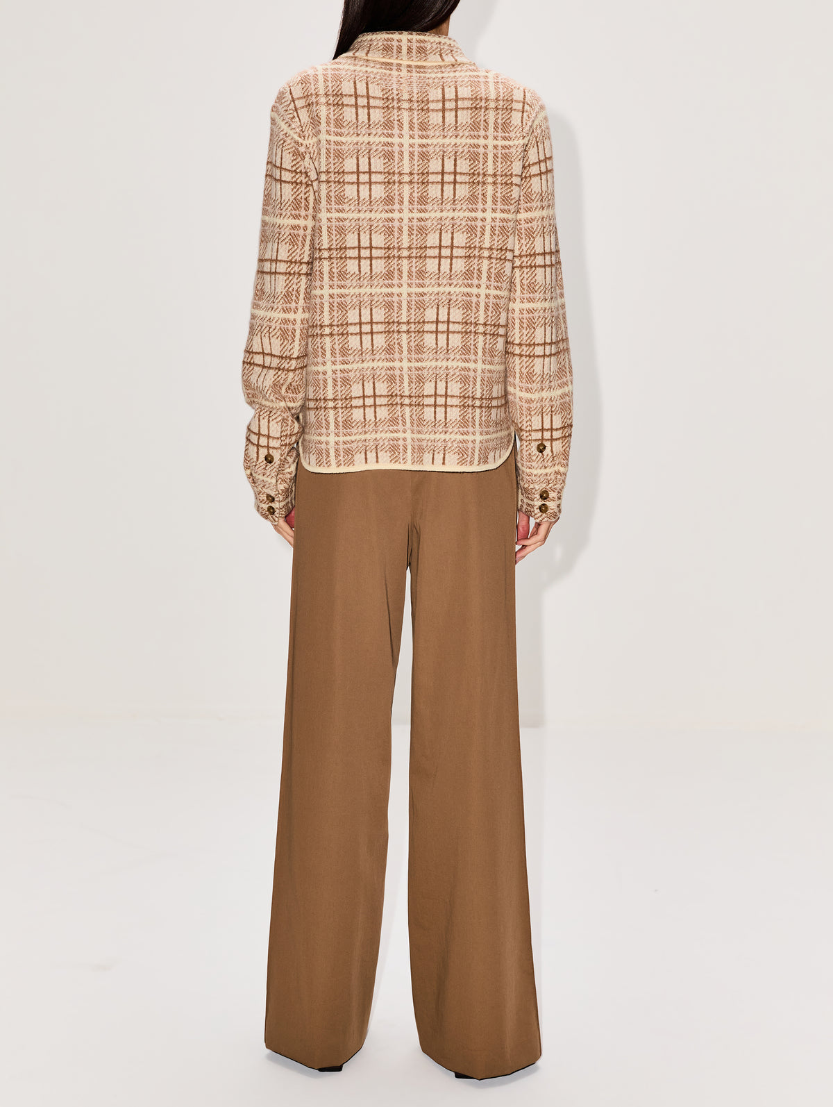 Dylan Plaid Shirt,GUEST IN RESIDENCE,MIST COMBO,Image 3