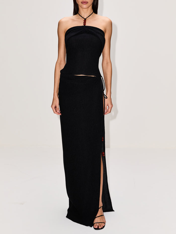 Beach Top,MAGDA BUTRYM,BLACK,Image 1