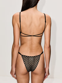 Net Bikini,MISSONI MARE,DARK BROWN,Image 3