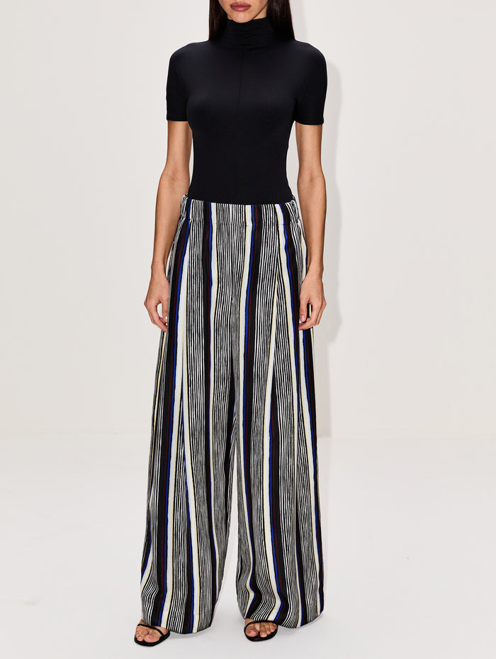 Amira Pant,PROENZA SCHOULER,BLACK MULTI,Image 1