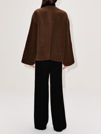 Valorin Jacket,THE ROW,BROWN,Image 3