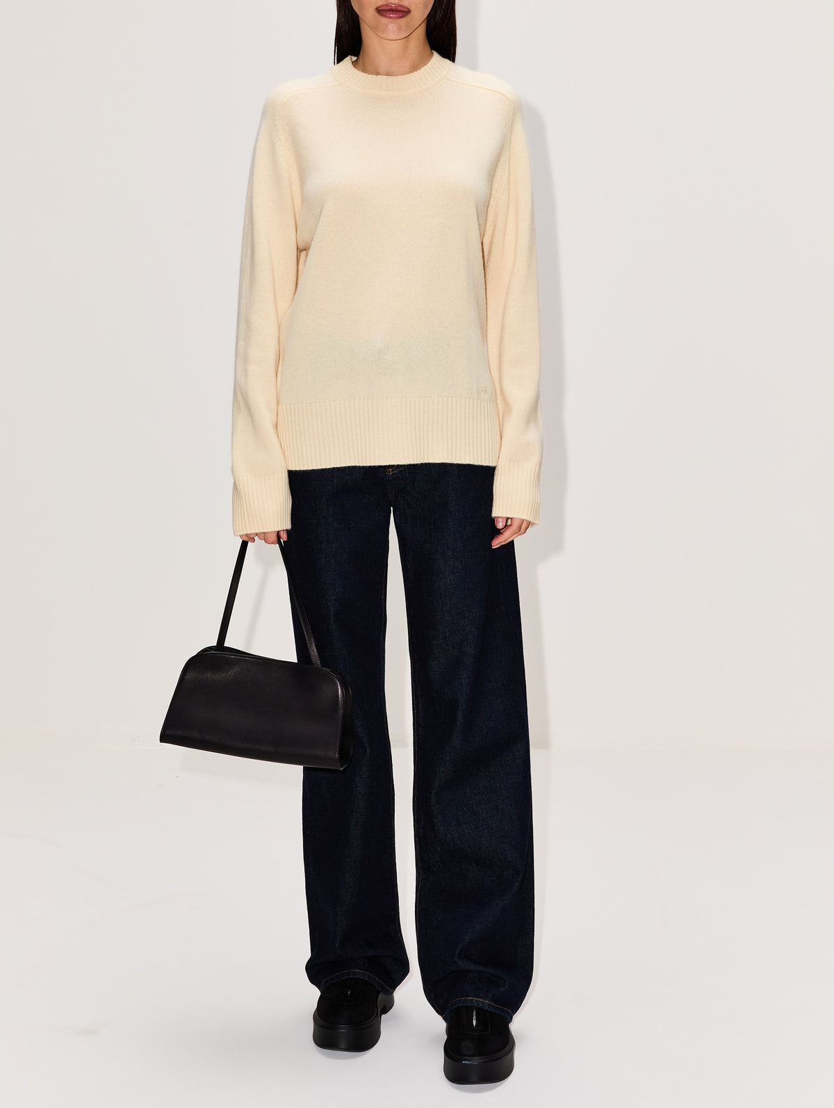 Baltra Sweater,LOULOU DE SAISON,BUTTER,Image 2