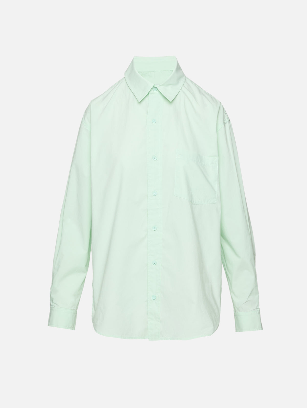 Relaxed Shirt,MATTEAU,MINT,Image 1