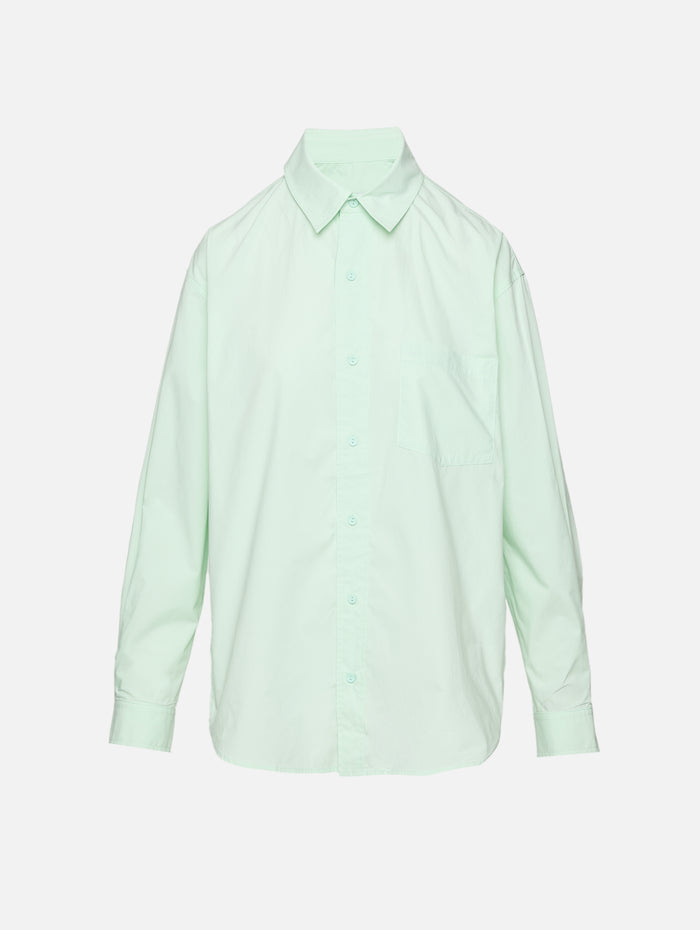 Relaxed Shirt,MATTEAU,MINT,Image 1