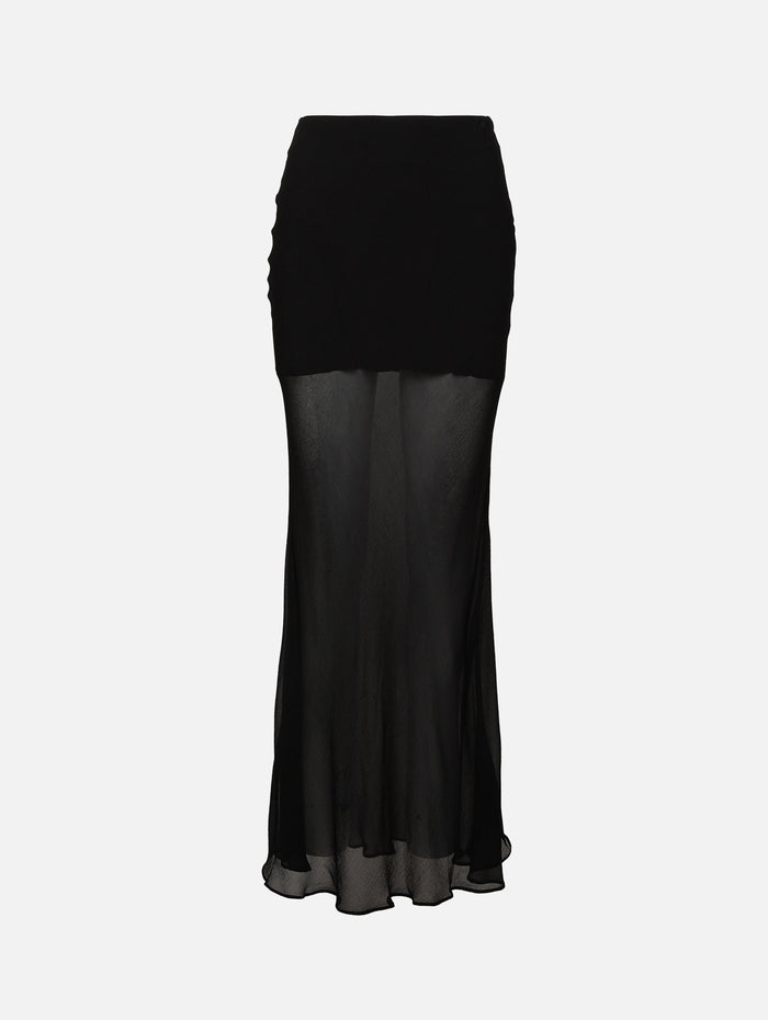 Mylen Skirt,AYA MUSE,BLACK,Image 1