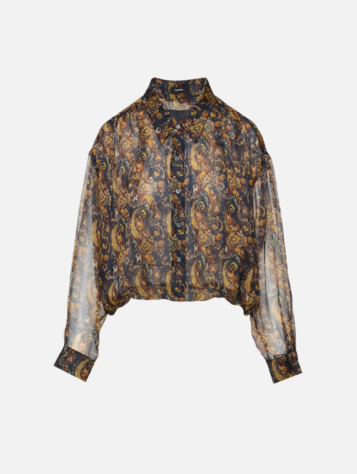 Bubble Shirt,R13,MULTICOLOR PAISLEY,Image 1