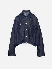 Vesto Den Jacket,DRIES VAN NOTEN,INDIGO,Image 1