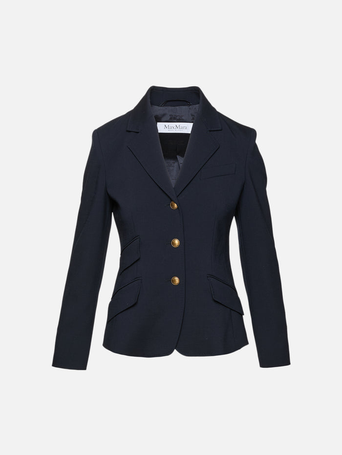 Blazer Jacket,MAX MARA,ULTRAMARINE,Image 1