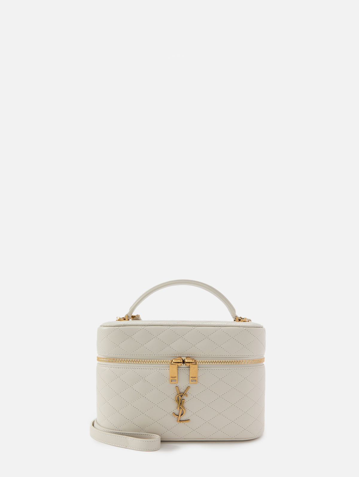 Large Gaby Vanity Bag,SAINT LAURENT,CREAM,Image 1
