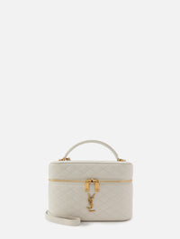 Large Gaby Vanity Bag,SAINT LAURENT,CREAM,Image 1