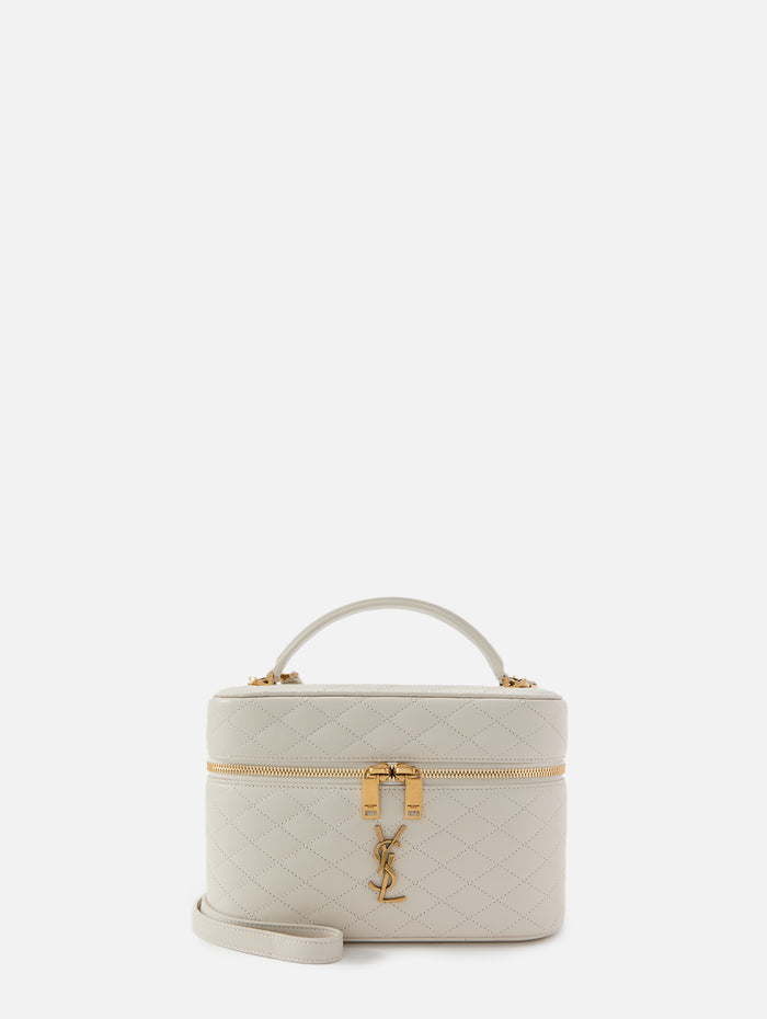Large Gaby Vanity Bag,SAINT LAURENT,CREAM,Image 1