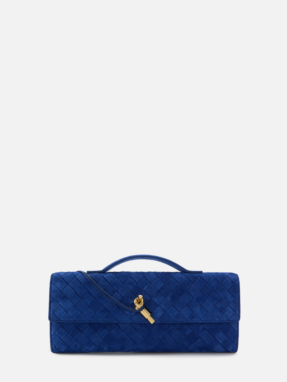 Andiamo Long Clutch,BOTTEGA VENETA,BLUE ROYAL,Image 1