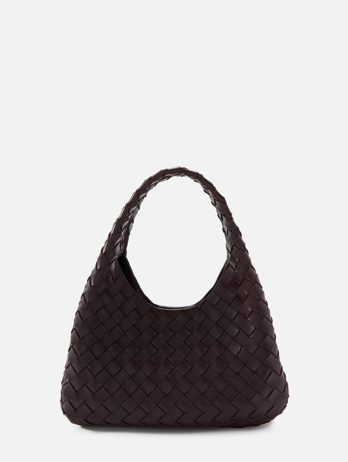 Small Campana Bag,BOTTEGA VENETA,DARK BAROLO,Image 1